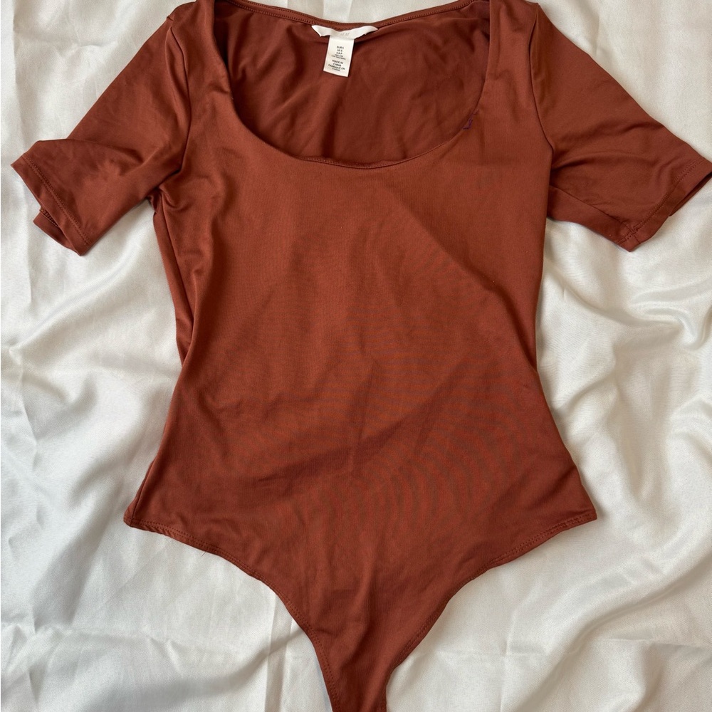 H&M Terracotta Bodysuit